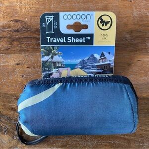 NEW Cocoon TravelSheet 100% Silk - Leaves
